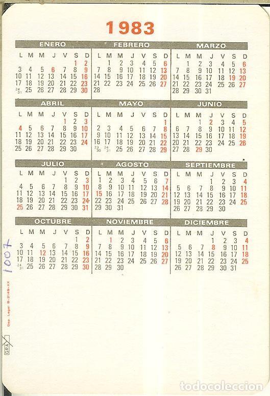 calendario de serie 1983 gray 1007 Comprar Calendarios antiguos