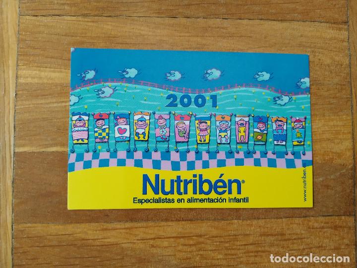 Coleccionismo Calendarios: CALENDARIO PUBLICITARIO NUTRIBEN A&Ntilde;O 2001 NUEVO VER FOTOS