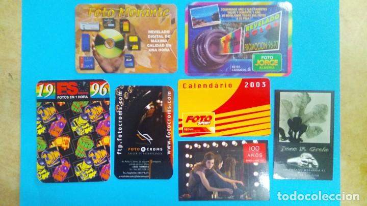 Colecionismo Calend&aacute;rios: CALENDARIO DE BOLSILLO - FOTOGRAFOS - LOTE DE 7 - VER A&Ntilde;OS - EXCELENTE ESTADO - T2