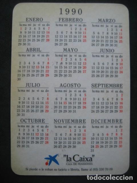 Coleccionismo calendarios: CALENDARIO LA CAIXA 1990 - Foto 2