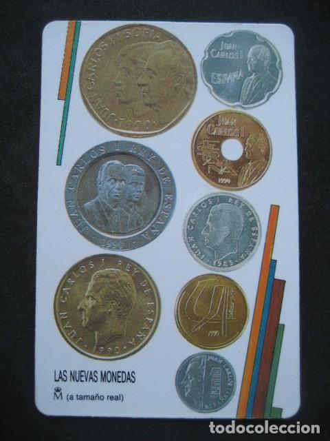 Coleccionismo calendarios: CALENDARIO NUEVAS MONEDAS 1991 - Foto 1