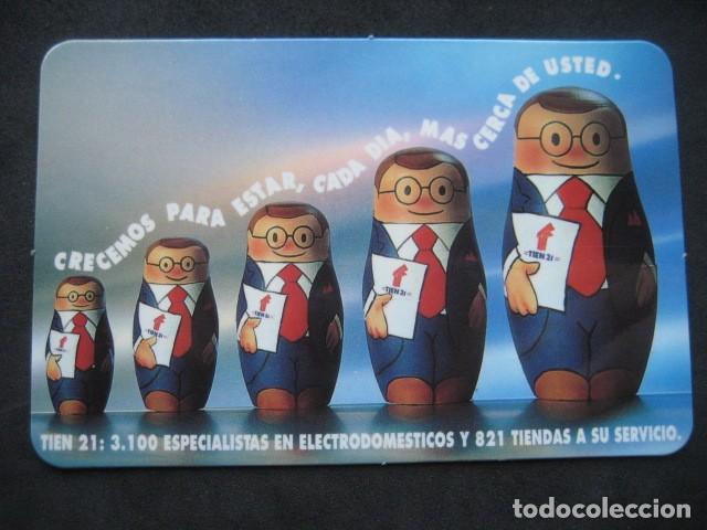 Coleccionismo Calendarios: CALENDARIO ELECTRODOMESTICOS TIEN 21 1996