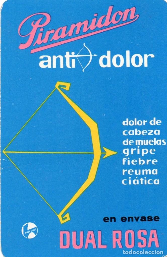 Colecionismo Calend&aacute;rios: Calendario de Publicidad 1962 - PIRAMIDON