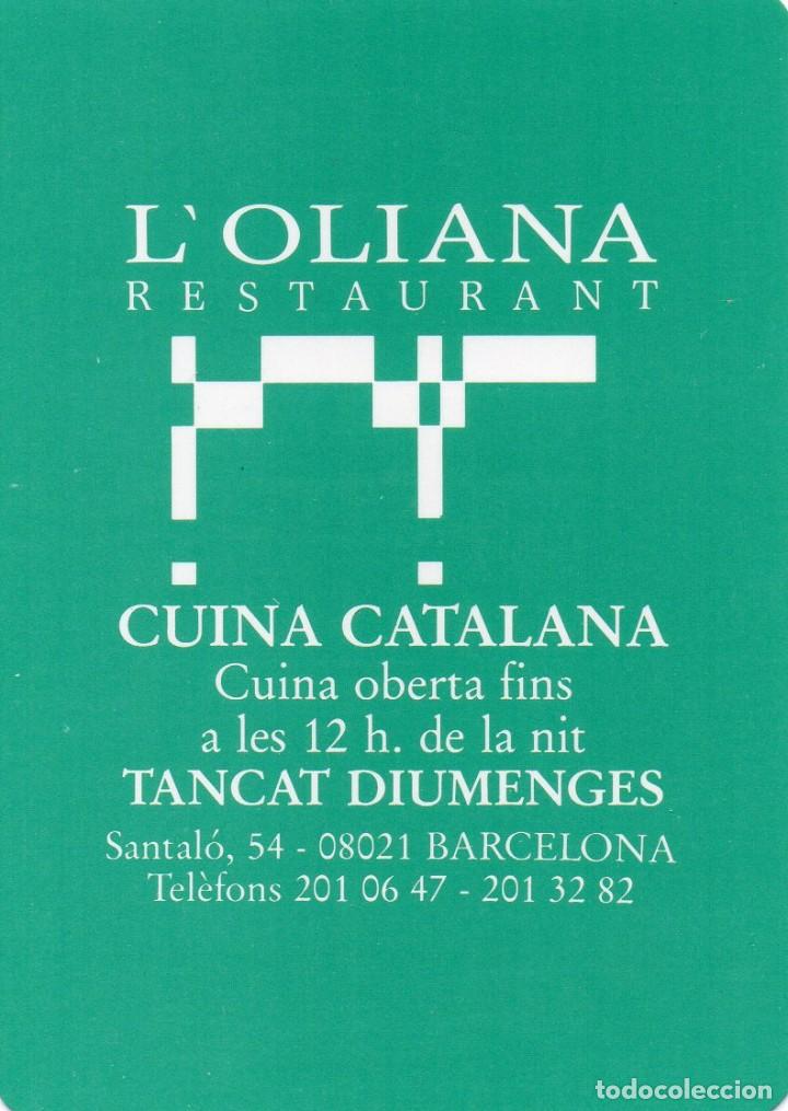Collezionismo Calendari: Calendario de Publicidad 1990 - L&acute;OLIANA RESTAURANTE