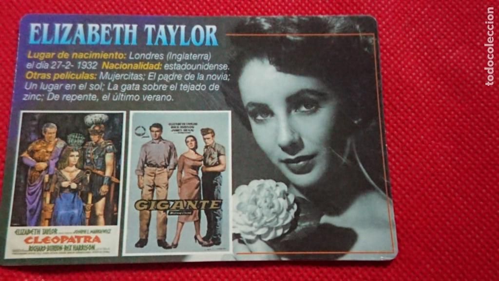 Coleccionismo Calendarios: CALENDARIO ACTRIZ DE CINE ELIZABETH TAYLOR A&Ntilde;O 2001