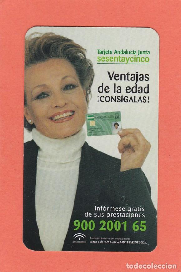 Coleccionismo Calendarios: CALENDARIO 2006 - TARJETA ANDALUCIA JUNTA SESENTAYCINCO. CARMEN SEVILLA