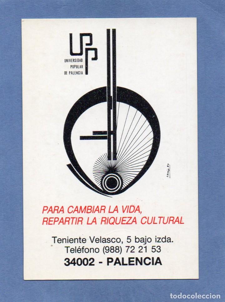 Coleccionismo calendarios: Calendario de Publicidad 1986 - UNIVERSIDAD POPULAR DE PALENCIA