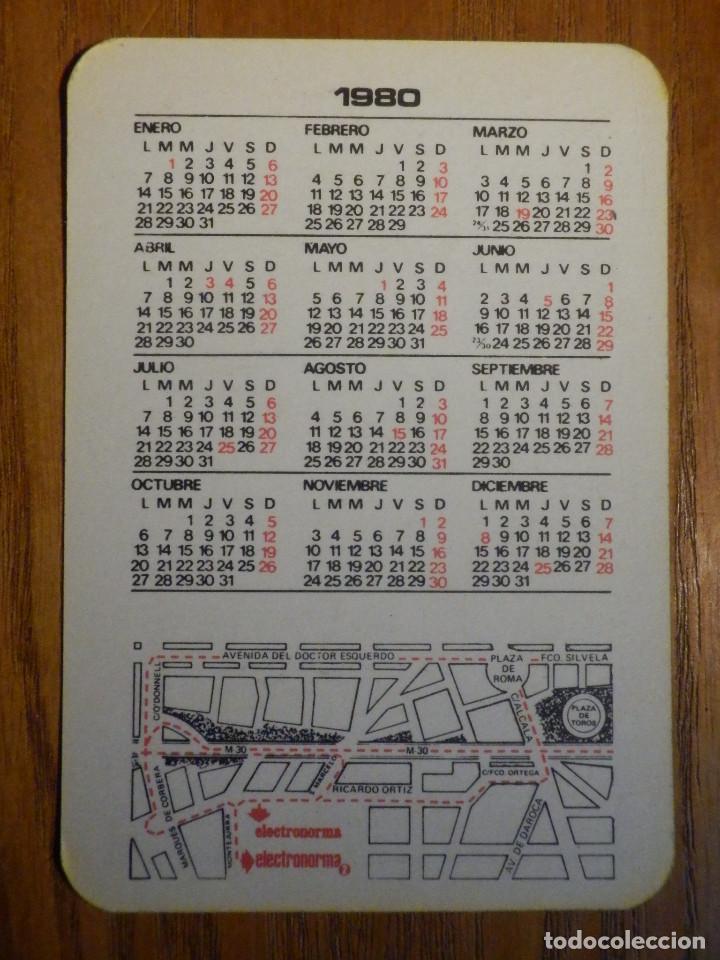 Coleccionismo calendarios: Calendario Electronorma - A&ntilde;o 1980 - Foto 2
