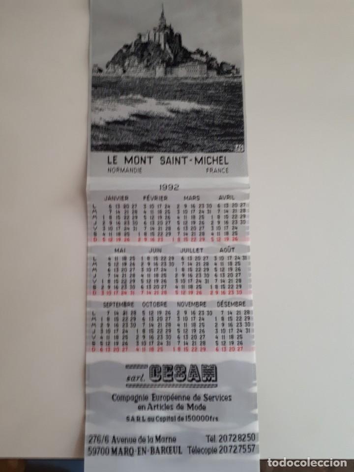 Coleccionismo calendarios: calendario Le Mont Sant-Michel 1992