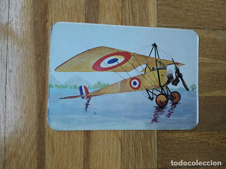 Coleccionismo calendarios: CALENDARIO AVION MILITAR AERONAUTICA MONOPLANO FRANCIA 1914. A&Ntilde;O 1980. VER FOTOS