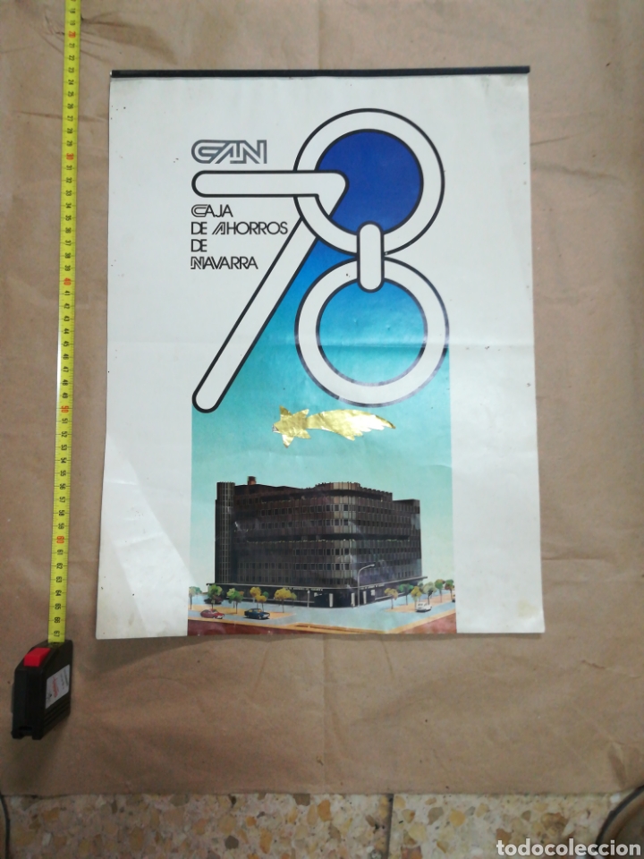 Coleccionismo calendarios: Calendario 1978 caja ahorros navarra