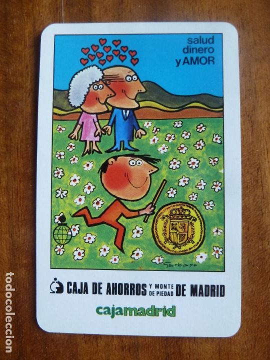 Sammeln von Kalendern: 1 calendario heraclio fournier cajamadrid 1984 perfecto estado