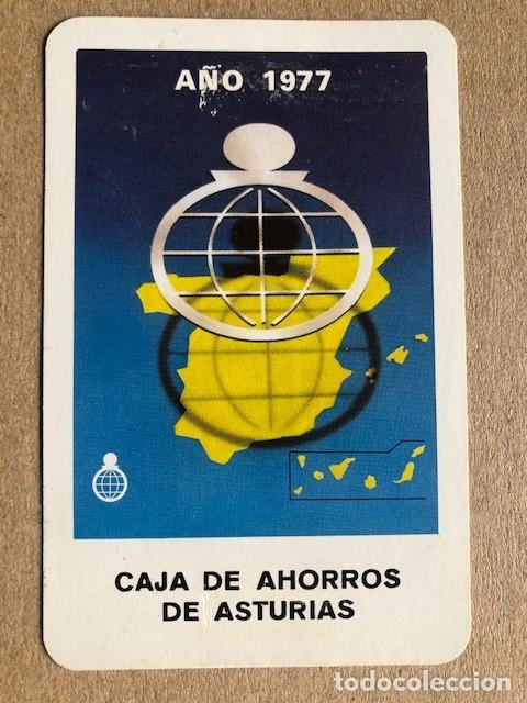 Coleccionismo Calendarios: CALENDARIO FOURNIER 1977 CAJA DE AHORROS DE ASTURIAS A2