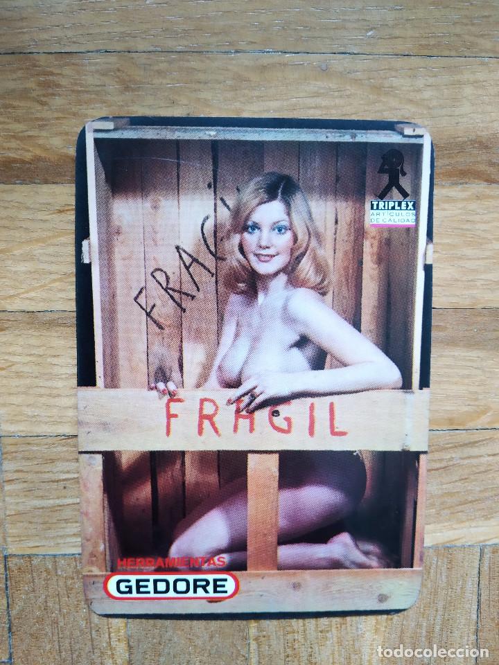 Coleccionismo calendarios: CALENDARIO CHICA EROTICA. HERRAMIENTAS GEDORE. TRIPLEX. BARCELONA A&Ntilde;O 1977. VER FOTOS
