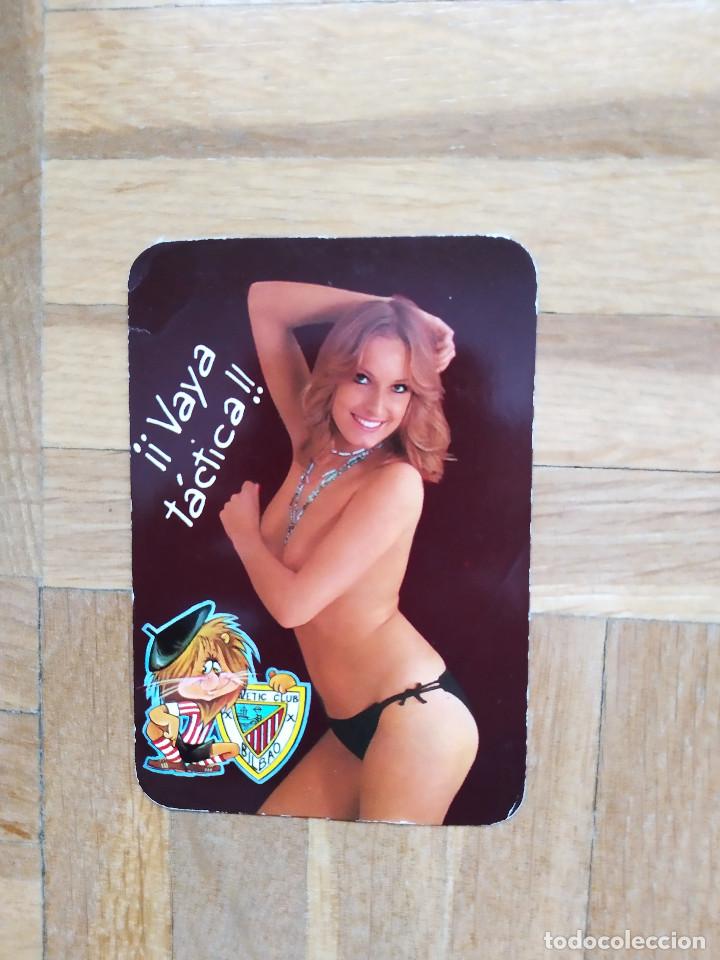 Coleccionismo calendarios: CALENDARIO CHICA EROTICA. FUTBOL ATHLETIC CLUB BILBAO A&Ntilde;O 1978. VER FOTOS