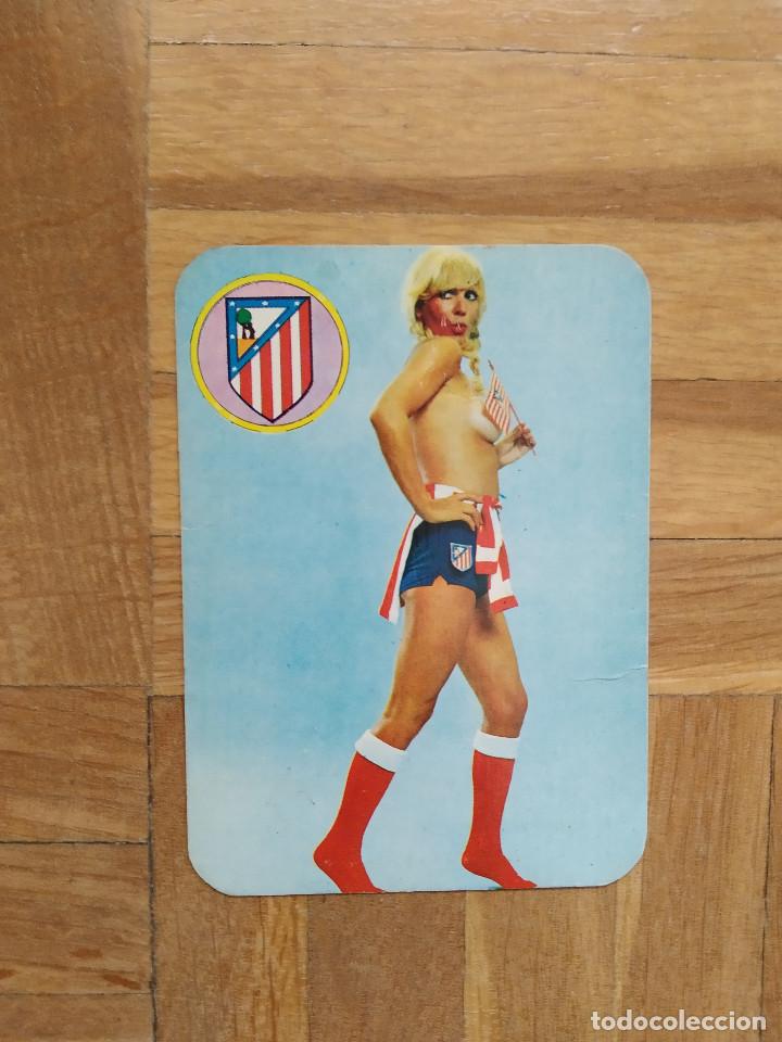 Coleccionismo calendarios: CALENDARIO CHICA EROTICA. FUTBOL ATLETICO DE MADRID A&Ntilde;O 1978. VER FOTOS. EDIJAR