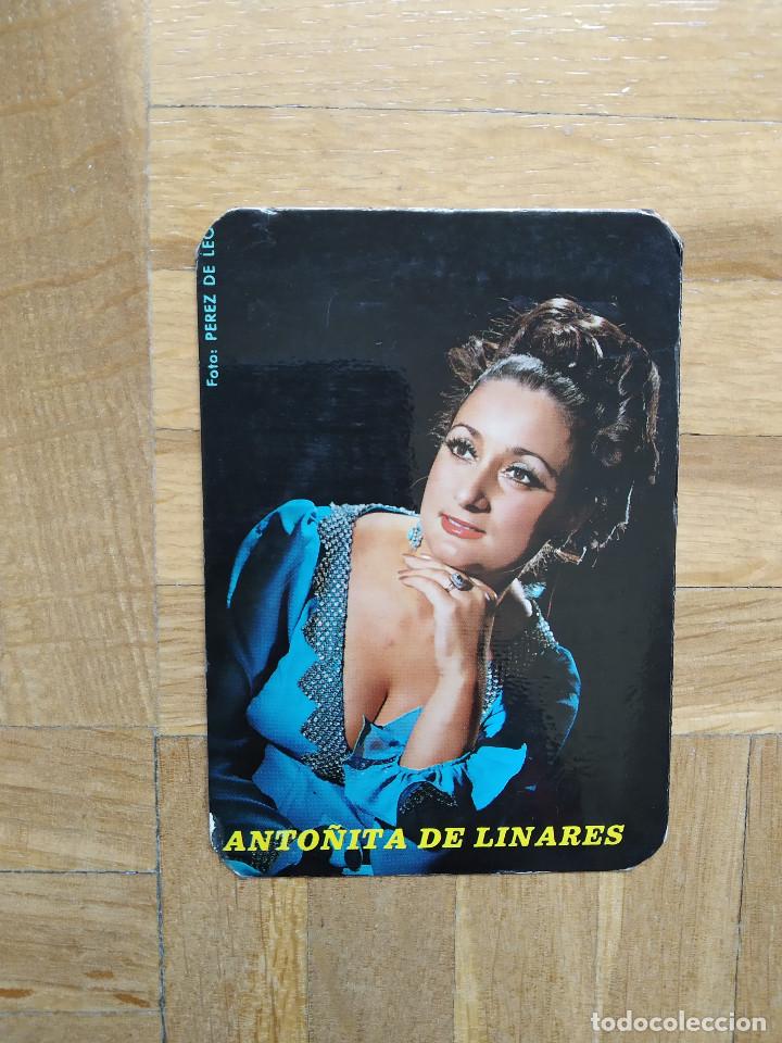 Coleccionismo calendarios: CALENDARIO CHICA. TAURINO. TOROS. ANTO&Ntilde;ITA DE LINARES A&Ntilde;O 1976. VER FOTOS