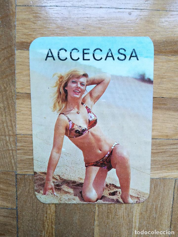 Coleccionismo calendarios: CALENDARIO CHICA ACCECASA A&Ntilde;O 1974. VER FOTOS