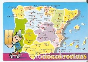 Coleccionismo calendarios: Calendario a&ntilde;o 2001. C&oacute;digos Postales. ref. 11-01wcb170