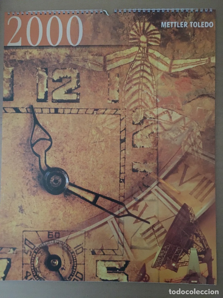 Coleccionismo Calendarios: Almanaque mettler Toledo 2000, nuevo
