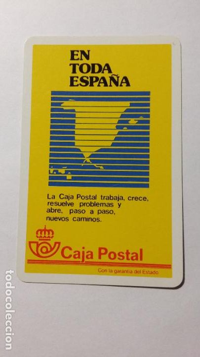 Sammeln von Kalendern: CALENDARIO FOURNIER CAJA POSTAL EN TODA ESPA&Ntilde;A A&Ntilde;O 1987. TDKP16