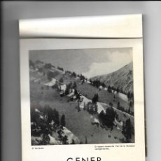 Coleccionismo Calendarios: CALENDARIO CENTRE EXCURSIONISTA DE CATALUNYA 1936. Lote 217627468