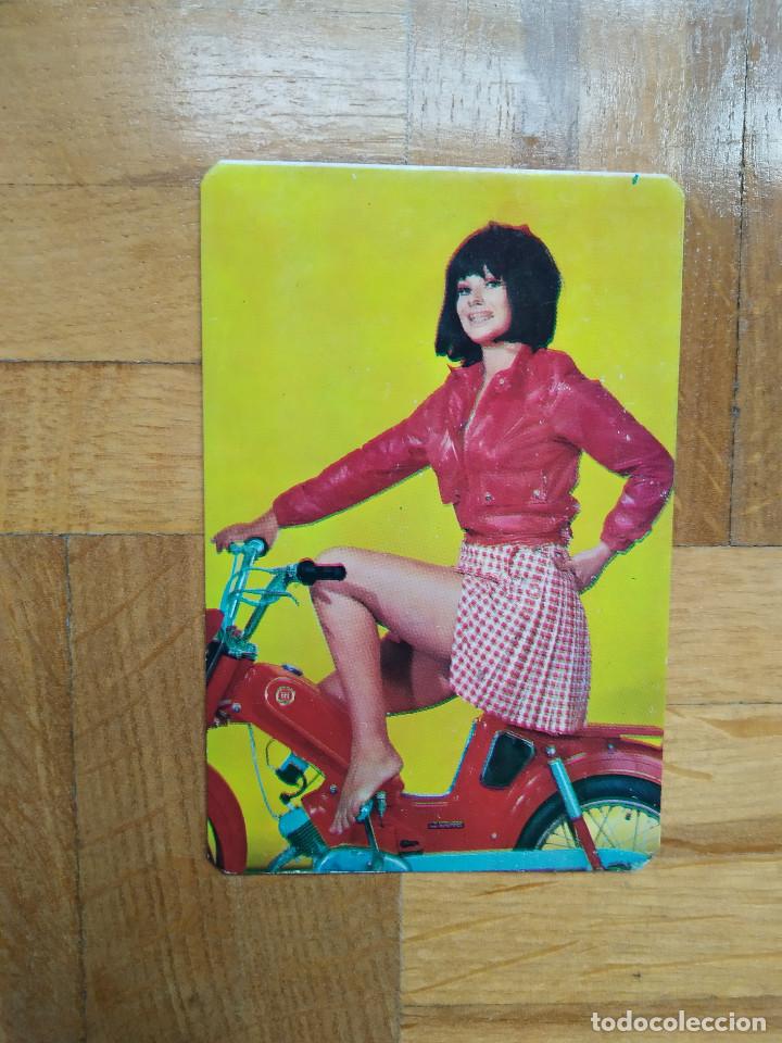 Coleccionismo calendarios: CALENDARIO CHICA CON MOTO MONTESA A&Ntilde;O 1970. VER FOTOS
