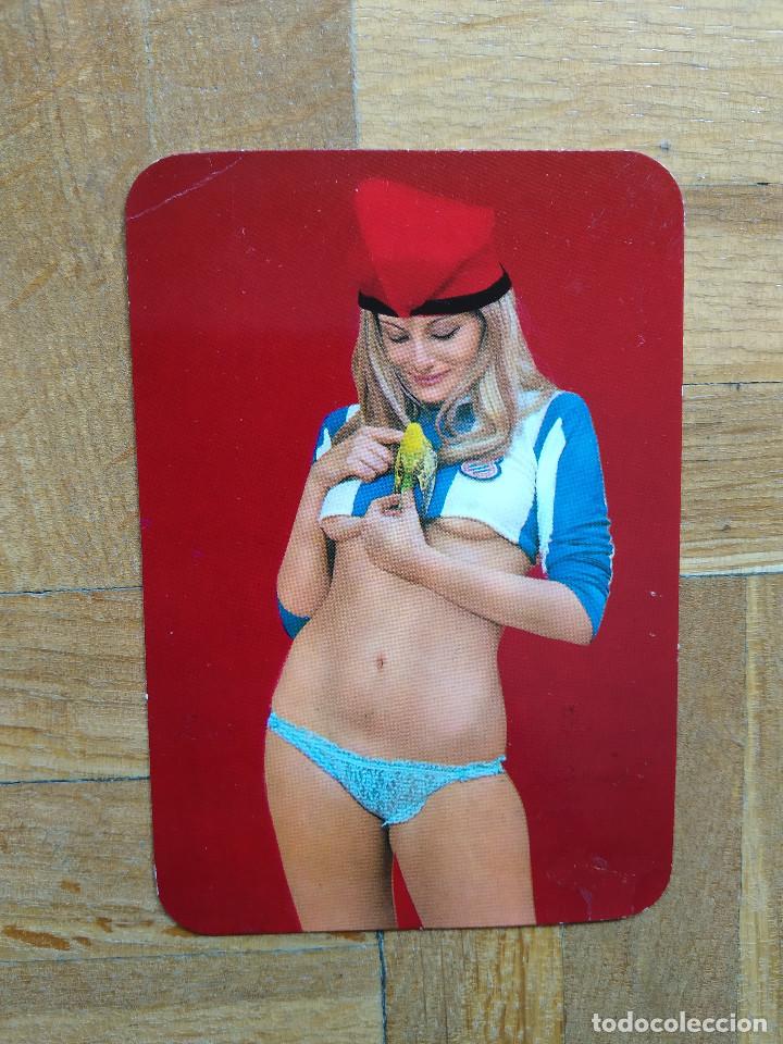 Coleccionismo calendarios: CALENDARIO CHICA FUTBOL REAL CLUB DEPORTIVO ESPA&Ntilde;OL A&Ntilde;O 1977. VER FOTOS
