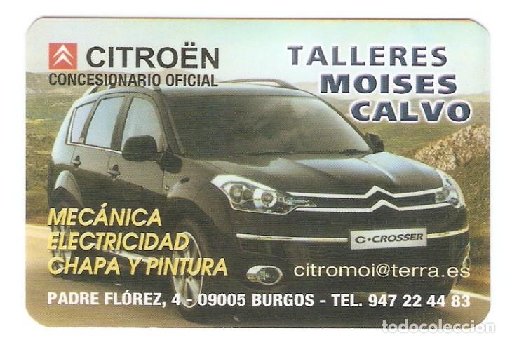 Coleccionismo Calendarios: CALENDARIO DE BOLSILLO A&Ntilde;O 2008 COCHE - CITRO&Euml;N - C. CROSSER- TALLERES MOIS&Eacute;S CALVO - BURGOS
