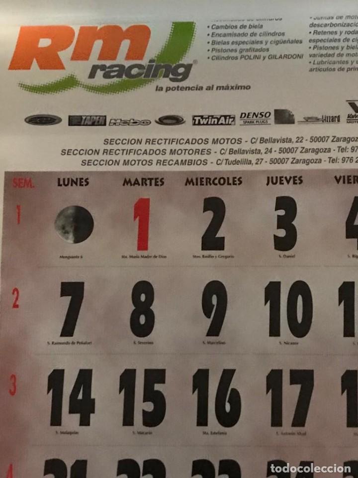 Coleccionismo calendarios: GRAN CALENDERIO RM RACING A&Ntilde;O 2002 - Foto 2