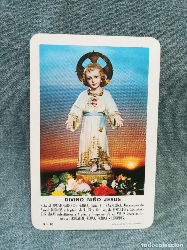 Coleccionismo calendarios: CALENDARIO FOURNIER DIVINO NI&Ntilde;O JES&Uacute;S - N&ordm; 10 - 1963