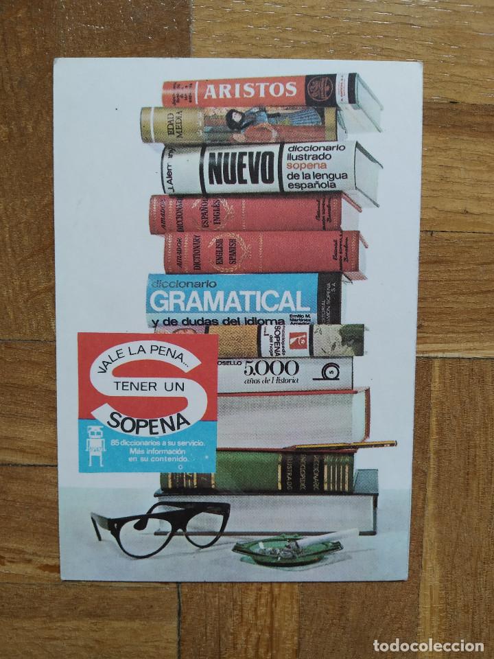 Coleccionismo Calendarios: CALENDARIO PUBLICITARIO DICCIONARIO SOPENA. EDITORIAL RAMON SOPENA. A&Ntilde;O 1971. VER FOTOS