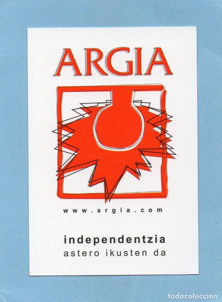 Coleccionismo calendarios: Calendario de publicidad 2007 - ARGIA - INDEPENDENTZIA