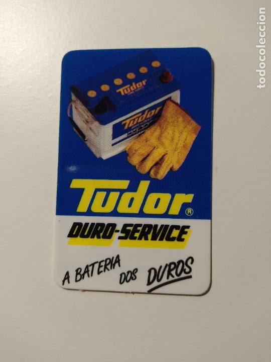 Collectables Calendars: CALENDARIO DE BOLSILLO PORTUGUES BATERIA TUDOR 1989. TDKP16