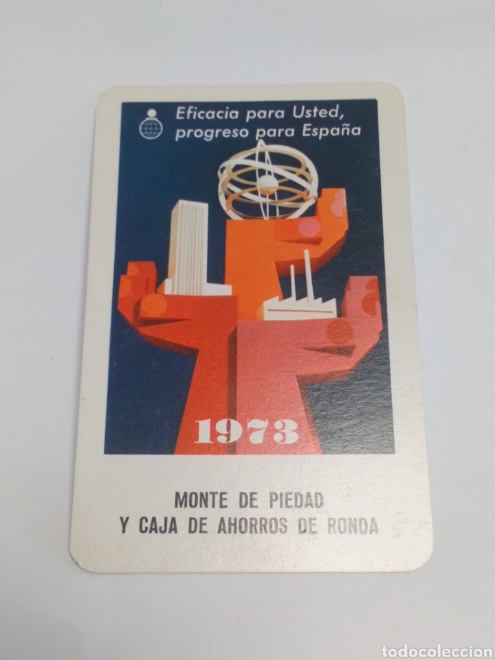 Collectables Calendars: Calendario Fournier 1973 Monte de Piedad y Caja de Ahorros de Ronda