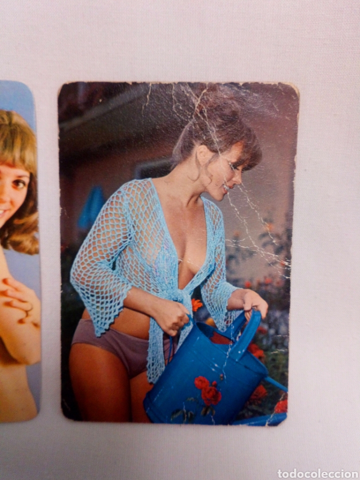 Coleccionismo calendarios: Dos calendarios er&oacute;ticos 1974 - Foto 2