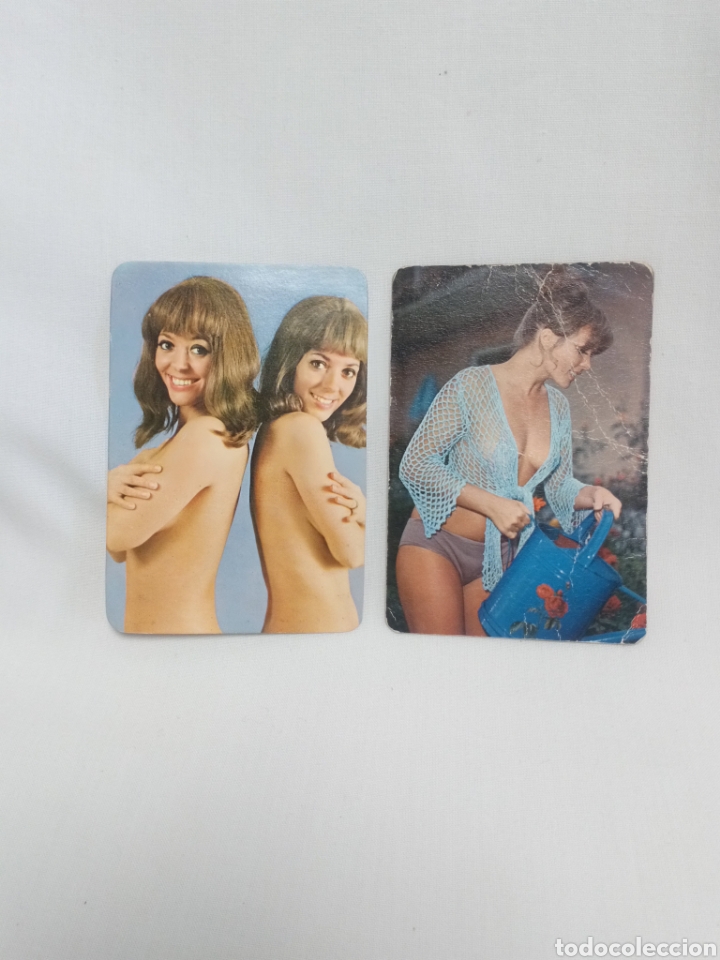Coleccionismo calendarios: Dos calendarios er&oacute;ticos 1974 - Foto 1
