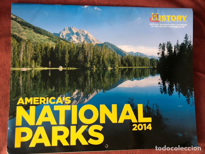 Sammeln von Kalendern: America&rsquo;s National Parks 2014 Wall Calendar. History Channel. 36 x 28 cm.