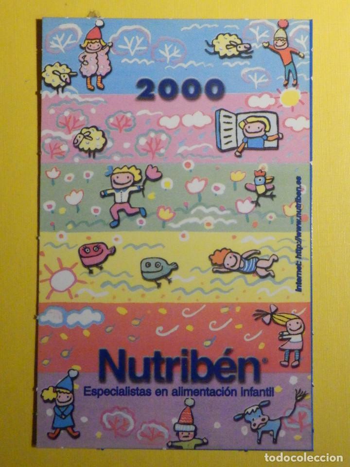 Coleccionismo calendarios: Calendario de Bolsillo - Nutriben 2000 - Foto 1