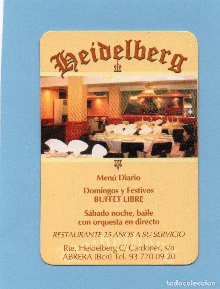 Coleccionismo calendarios: Calendario de Publicidad 2001 - RESTAURANTE HEIDELBERG