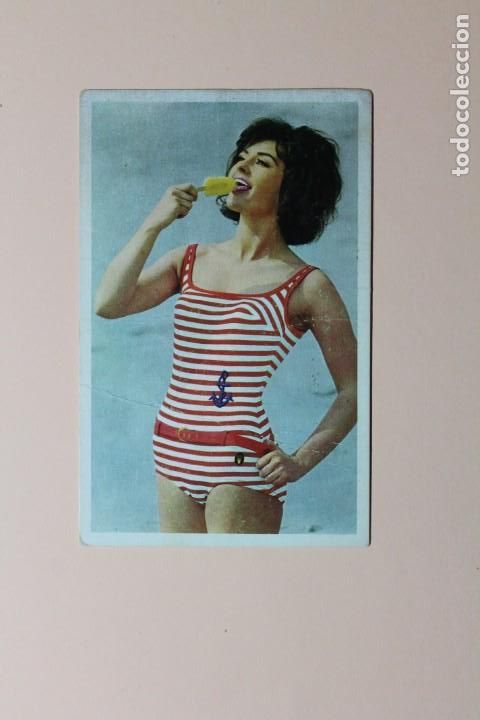 Collectables Calendars: CALENDARIO DE BOLSILLO DE CHICAS. A&Ntilde;O 1967. CAFETERIA BENIDORM. ZARAGOZA. DLB.32.127. RARO.