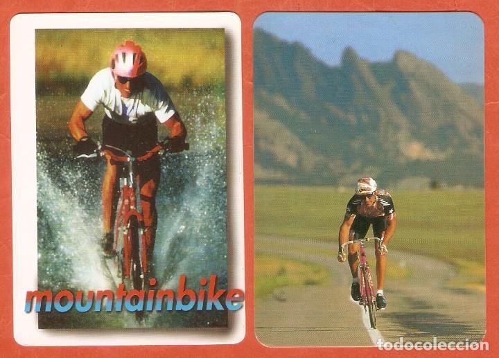 Coleccionismo Calendarios: 2 CALENDARIOS DE BOLSILLO DE SERIE A&Ntilde;O 1997 DEPORTES - CICLISMO - VER FOTO REVERSOS