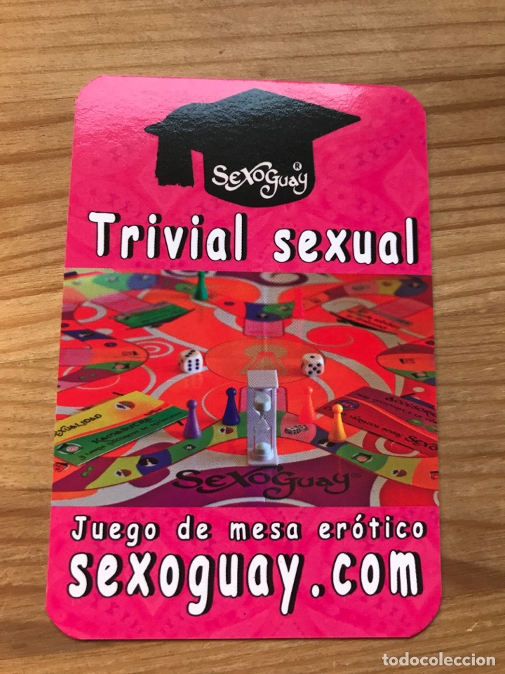 Coleccionismo calendarios: Trivial sexual - Foto 1