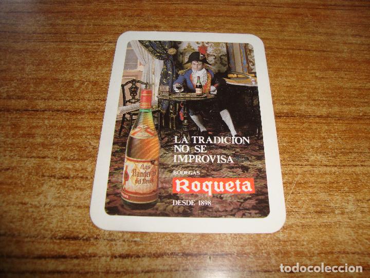 Coleccionismo Calendarios: CALENDARIO BOLSILLO BODEGAS ROQUETA 1981