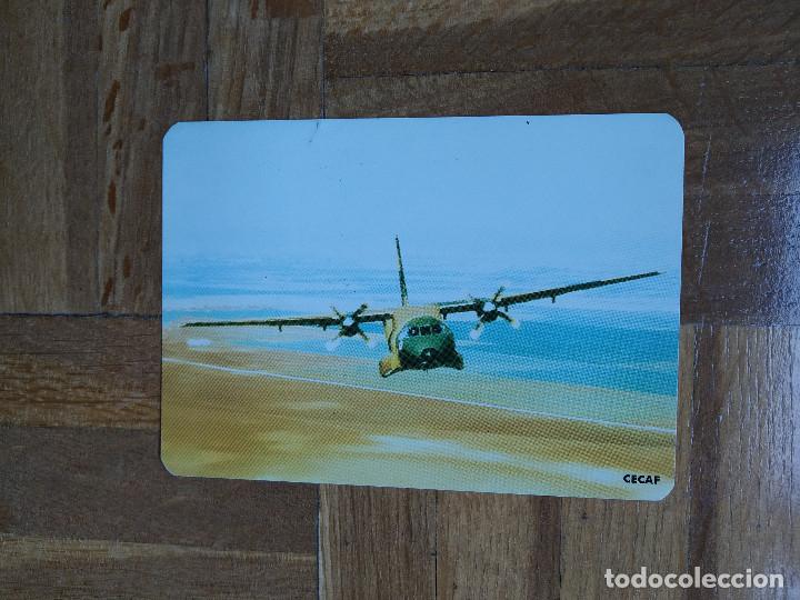 Coleccionismo Calendarios: CALENDARIO PUBLICITARIO CENTRO CARTOGRAFICO Y FOTOGRAFICO DEL EJERCITO DEL AIRE. AVION A&Ntilde;O 2000