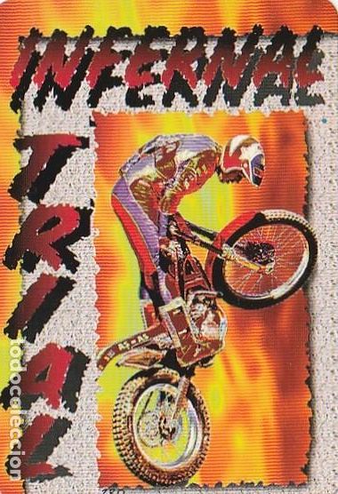 Collezionismo Calendari: CALENDARIO BOLSILLO - A&Ntilde;O 1998 - infernal trial - motociclismo /pub. cafeteria denver - tarragona