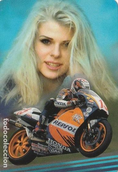 Collezionismo Calendari: CALENDARIO BOLSILLO - A&Ntilde;O 2001 - motociclismo - honda - repsol - reverso sin datos