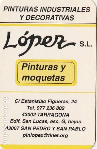 Collezionismo Calendari: CALENDARIO bolsillo - A&Ntilde;O 2005 - LOPEZ S L - PINTURAS Y MOQUETAS - TARRAGONA