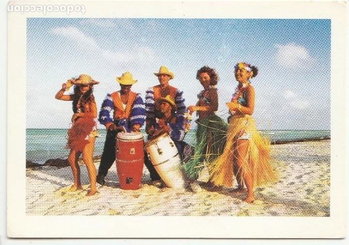 Collezionismo Calendari: CALENDARIO bolsillo - A&Ntilde;O 2003 - GRUPO EN LA PLAYA - CORREOS DE CUBA -
