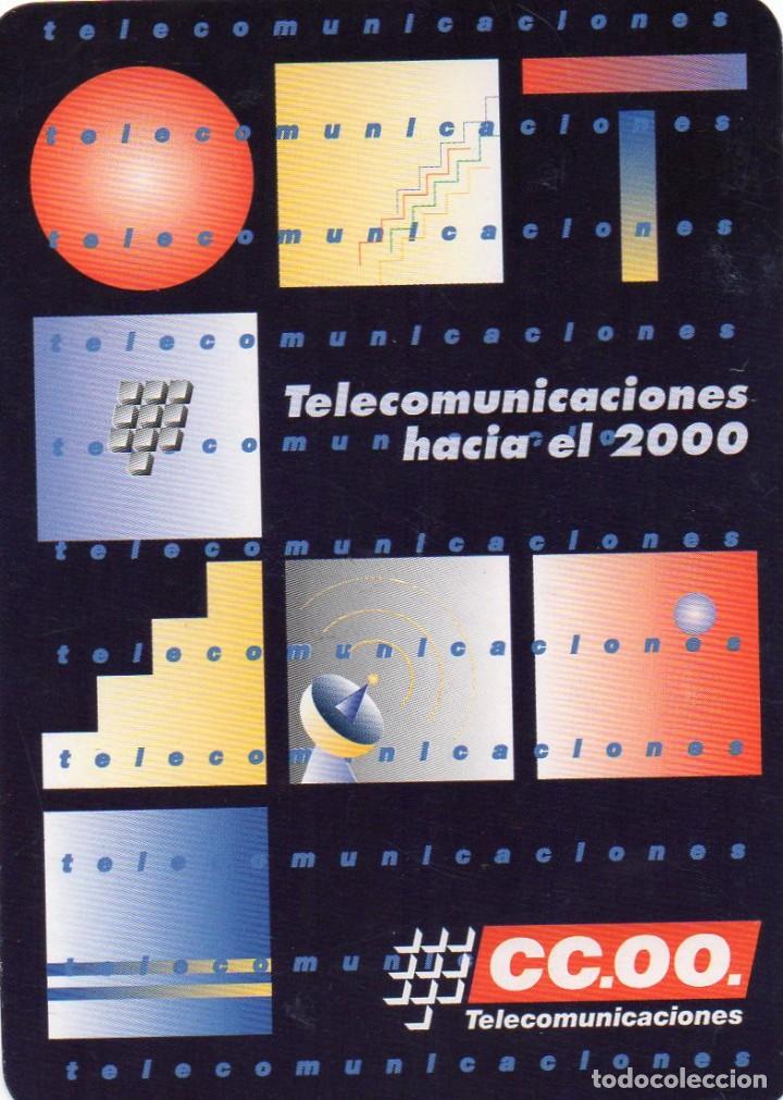 Collectionnisme Calendriers: Calendario de Publicidad 1998 - CC.OO TELECUMUNICACIONES